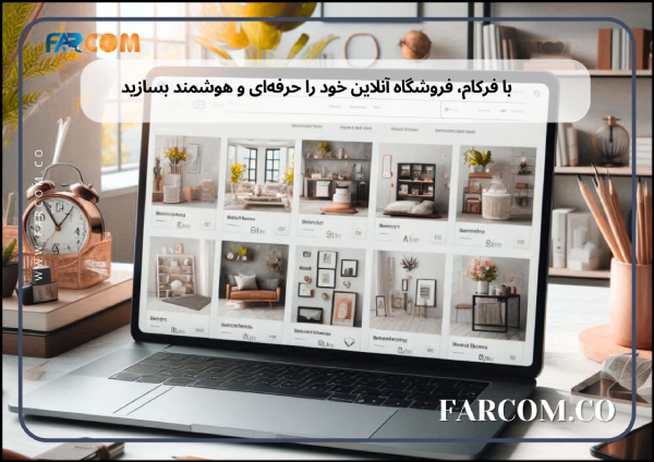 با فرکام، فروشگاه آنلاین خود را حرفه‌ای و هوشمند بسازید